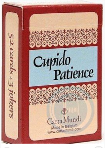 Карты для пасьянса Carta Mundi "Cupido Patience", цвет: синий, 55 карт 